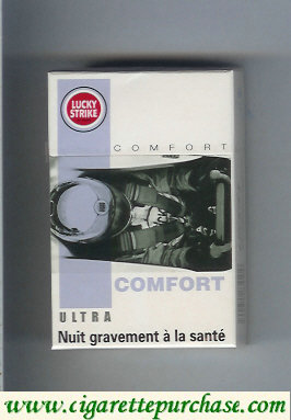 Lucky Strike Ultra Comfort cigarettes hard box